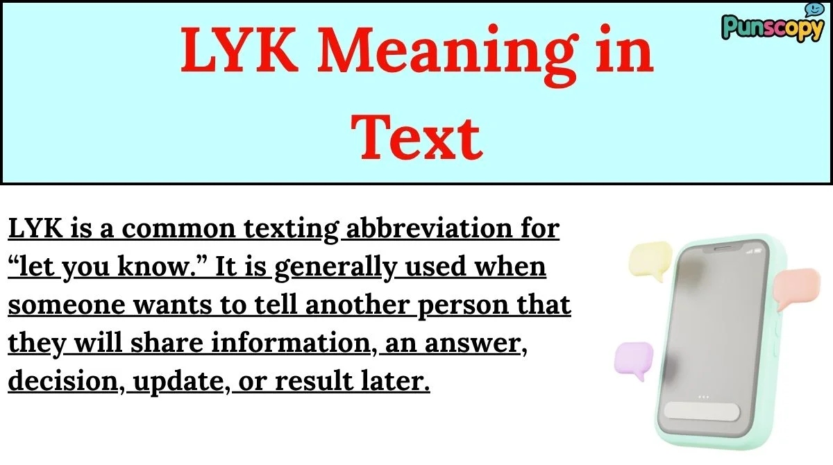 LYK Meaning in Text