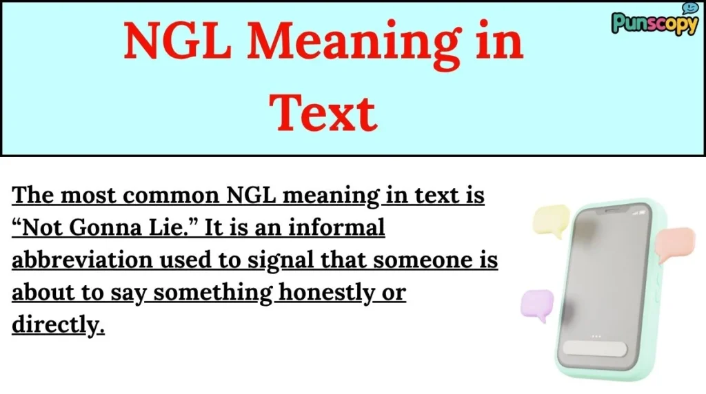 NGL Meaning in Text