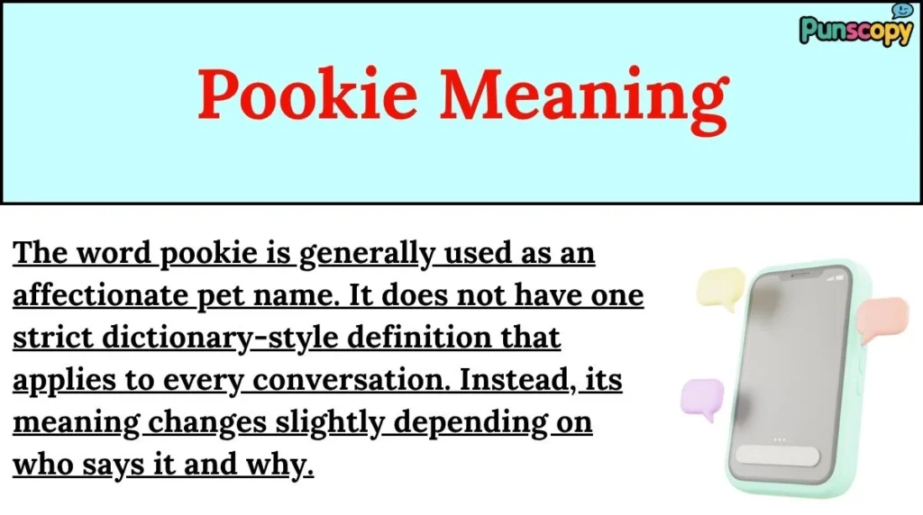 Pookie Meaning