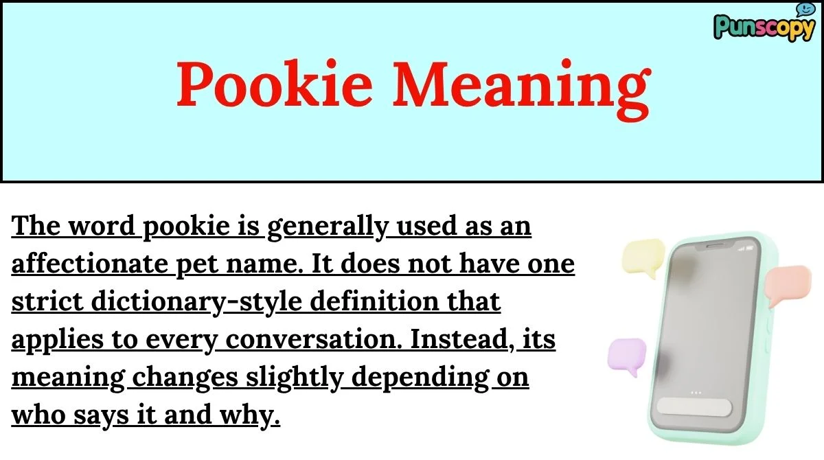 Pookie Meaning