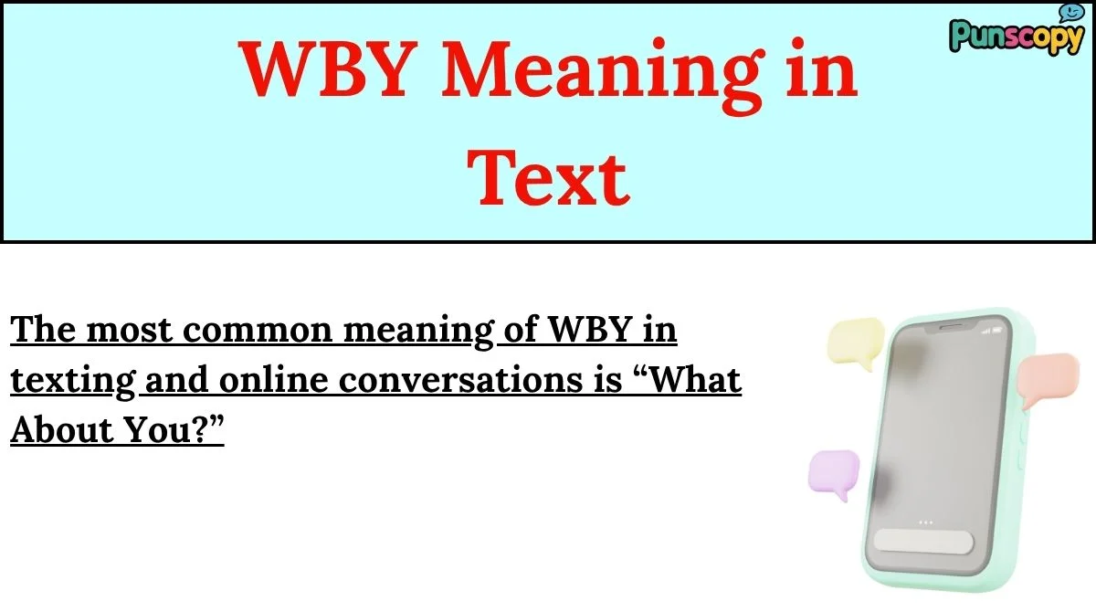 WBY Meaning in Text