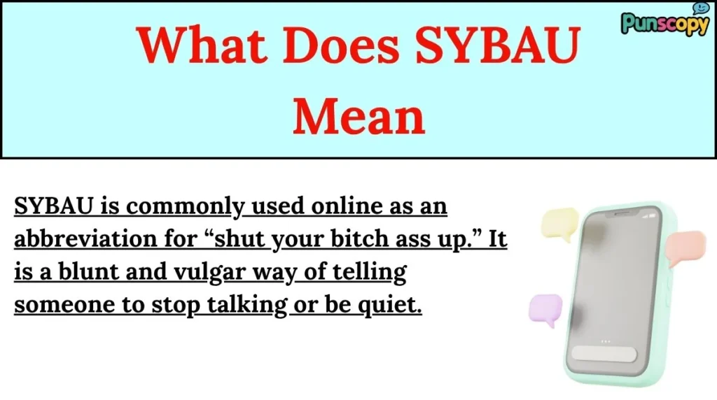 What Does SYBAU Mean